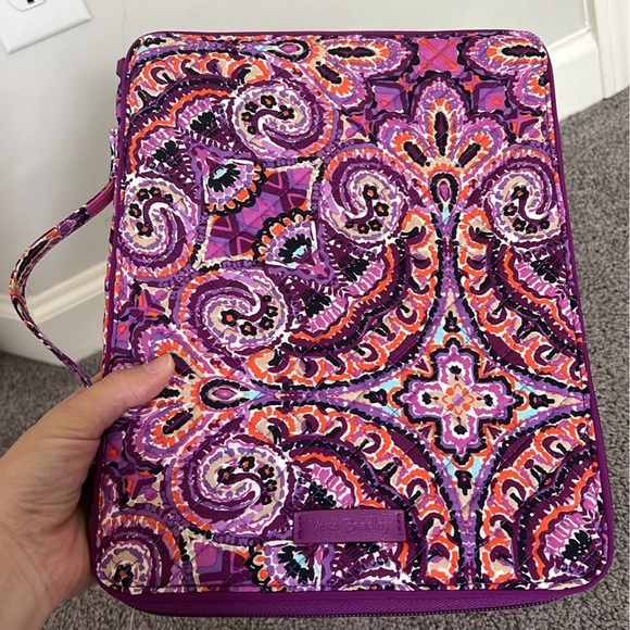 Vera Bradley Tablet Tamer Organizer in Dream Tapestry Pattern - Picture 2 of 9
